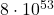 8\cdot 10^{53}