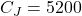 C_J = 5200