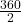 \frac{360}{2}