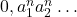 0, a_1^n a_2^n \ldots