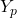 Y_p