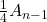 \frac14 A_{n-1}