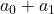 a_0 + a_1