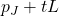 p_J + tL