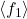 \langle f_1\rangle