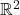 {\mathbb R}^2