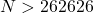 N > 262626