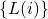 \{L(i)\}