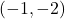 (-1, -2)