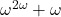 \omega^{2 \omega} + \omega