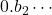 0.b_2 \cdots