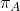 \pi_A