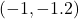 (-1, -1.2)