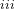 ^{iii}