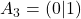A_3 = (0|1)