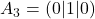 A_3 = (0|1|0)