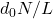 d_0 N/L