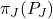 \pi_J(P_J)