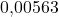 0{,}00563