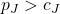 p_J > c_J