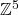 \mathbb{Z}^5