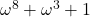 \omega^8+\omega^3+1