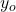 y_o
