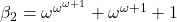 \beta_2 = \omega^{\omega^{\omega +1}} + \omega^{\omega +1} + 1