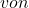 von